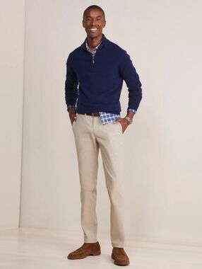 Vineyard Vines Men's White Slim Breaker Pants - 34x30